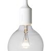 Muuto Suspensions | Suspension E27 Plastique Beige / Silicone - Ampoule Incluse - Muuto