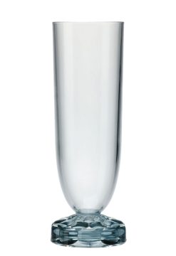 Kartell Verres | Flute A Champagne Jellies Family Plastique Bleu / H 17 Cm - Kartell