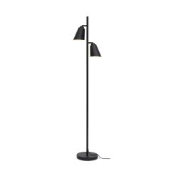 It's about Romi Lampadaires | Lampadaire Bremen Metal Noir / 2 Spots Orientables - H 162 Cm - It'S About Romi