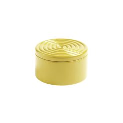 & klevering Boites Deco | Boite Round Ceramique Jaune / O 14 Cm Cm - & Klevering