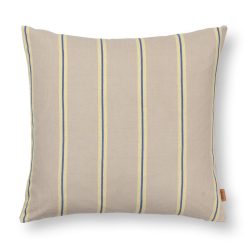 Ferm Living Deco Textile | Coussin Grand Tissu Beige / Lin & Coton - 50 X 50 Cm - Ferm Living