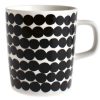 Marimekko Tasses Et Mugs | Mug Siirtolapuutarha Ceramique Blanc Noir / 25 Cl - Marimekko