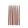 Ferm Living Bougeoirs, Photophores | Bougie Longue Spike Cire Orange / O 1.2 X H 28 Cm - Set De 8 - Ferm Living