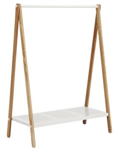 Normann Copenhagen Portemanteaux Et Pateres | Portant Toj Large Bois Blanc / L 120 X H 160 Cm - Normann Copenhagen