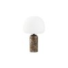 Northern Lampes De Table | Lampe De Table Kin Led Pierre Marron / O 20 X H 33 Cm - Northern