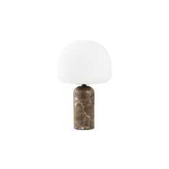 Northern Lampes De Table | Lampe De Table Kin Led Pierre Marron / O 20 X H 33 Cm - Northern