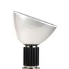 Flos Led | Lampe De Table Taccia Led Small Verre Noir / H 48 Cm - Castiglioni, 1962 - Flos