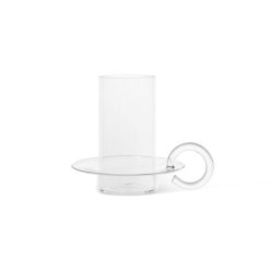 Ferm Living Bougeoirs, Photophores | Photophore Luce Verre Transparent / O 17 X H 14 Cm - Ferm Living