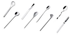 Alessi Couverts | Cuillere A Cafe Il Caffe/Te Metal / Lot De 8 - Alessi