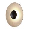 Marset Led | Applique Ginger Medium Noir Bois Naturel / Led - O 42 Cm - Marset