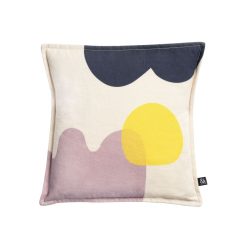 & klevering Deco Textile | Housse De Coussin Collage Tissu Jaune / 40 X 40 Cm - & Klevering