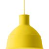 Muuto Suspensions | Suspension Unfold Plastique Jaune / En Silicone - Muuto