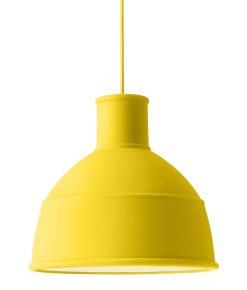 Muuto Suspensions | Suspension Unfold Plastique Jaune / En Silicone - Muuto