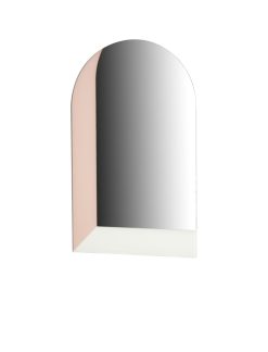 ENOstudio Miroirs | Miroir Mural Linna Medium Verre Rose / H 70 Cm - Enostudio