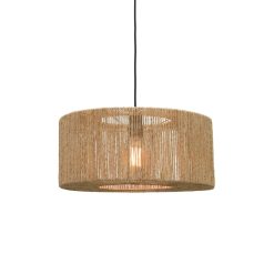 GOOD&MOJO Suspensions | Suspension Iguazu Small Fibre Vegetale Beige / Jute - O 50 X H 22 Cm - Good&Mojo