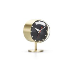 Vitra Horloges | Horloge A Poser Desk Clock - Night Clock Metal / By George Nelson, 1947-1953 - Vitra