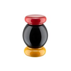 Alessi Sel, Poivre Et Huile | Moulin A Epices / By Ettore Sottsass - H 11 Cm Bois / Alessi 100 Values Collection - Alessi