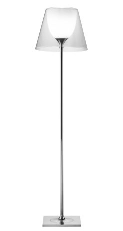 Flos Lampadaires | Lampadaire K Tribe F2 Metal Plastique Transparent / H 162 Cm - Flos