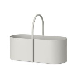 Ferm Living Paniers Et Petits Rangements | Panier Grib Metal Gris - Ferm Living