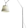 Artemide Led | Lampadaire Tolomeo Mega Led Metal Papier / O 36 Cm - H 148 A 327 Cm - Artemide