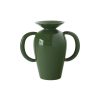 &tradition Vases | Vase Momento Jh41 Ceramique Vert / Jaime Hayon - L 31,8 X H 30 Cm - &Tradition