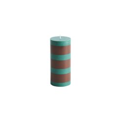 Hay Bougeoirs, Photophores | Bougie Bloc Column Small Cire Multicolore / O 6,5 X H 15 Cm - Hay