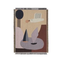 Ferm Living Deco Textile | Plaid Enfant Bird Tapestry Tissu / Tapisserie Murale - 80 X 110 Cm / Coton - Ferm Living