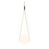 Moooi Suspensions | Suspension Nomnom Light Metal Verre Jaune / Led - O 22 Cm - Moooi