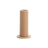 Hay Bougeoirs, Photophores | Bougeoir Tube Medium Ceramique Orange / H 10 Cm - Hay