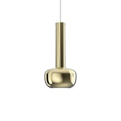 Louis Poulsen Suspensions | Suspension Vl 56 Metal Or / O 17.7 X H 36,3 Cm - Reedition 1950' - Louis Poulsen