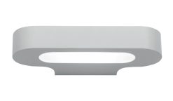 Artemide Luminaires De Salle De Bains | Applique Talo Led Metal Blanc / L 21 Cm - Artemide