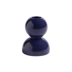 & klevering Bougeoirs, Photophores | Bougeoir Stack Ceramique Violet / O 6.5 X H 8.5 Cm - & Klevering