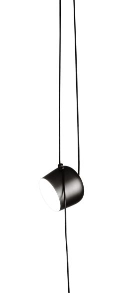 Flos Suspensions | Suspension Aim Small Metal Noir Led - O 17 Cm - Flos