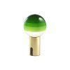 Marset Lampes Sans Fil | Lampe Sans Fil Rechargeable Dipping Light Led Verre Vert / H 22.2 Cm - Marset