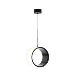 Magis Suspensions | Suspension Lost Led Plastique Blanc Noir / Small - O 17,5 Cm - Magis