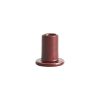 Hay Bougeoirs, Photophores | Bougeoir Tube Small Ceramique Marron / H 5 Cm - Hay