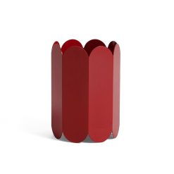 Hay Vases | Vase Arcs Metal Rouge / O 17 X H 25 Cm - Hay