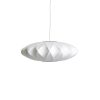 Hay Suspensions | Suspension Bubble Saucer Plastique Tissu Blanc / Small - Motifs Croises - Hay