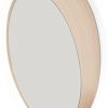 Hartu00f4 Miroirs | Miroir Odilon Medium Verre Bois / O 40 Cm - A Poser Ou Suspendre - Harto