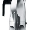 Alessi Cafetieres | Cafetiere Italienne Ossidiana Plastique Noir Metal / 3 Tasses - Alessi