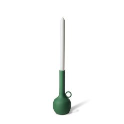 Pols Potten Bougeoirs, Photophores | Bougeoir Spartan Metal Vert / O 10 X H 26 Cm - Pols Potten