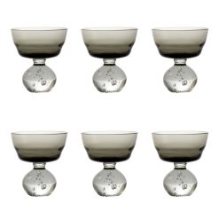 Serax Verres | Coupe A Champagne Eternal Snow M Verre / Set De 6 - O 9,2 X H 10 Cm - Serax