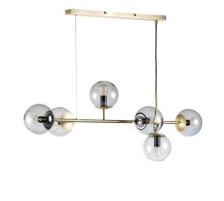 Bolia Suspensions | Suspension Orb Metal Verre / Horizontale - L 114 X H 42 Cm - Bolia