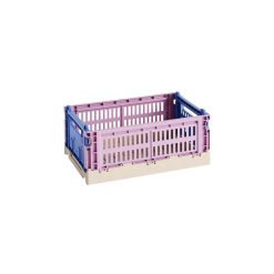 Hay Paniers Et Petits Rangements | Panier Colour Crate Mix Plastique Small / 17 X 26 Cm - Recycle - Hay