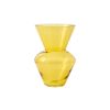 Pols Potten Vases | Vase Fat Neck Verre Jaune / O 25 X H 35 Cm - Pols Potten