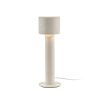 Serax Lampes De Table | Lampe De Table Clara 01 Ceramique Blanc Beige / Gres - O 12 X H 39 Cm - Serax