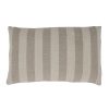 Bloomingville Deco Textile | Coussin Eden Tissu Marron / Coton Recycle - 85 X 50 Cm - Bloomingville