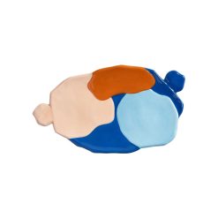 & klevering Assiettes | Assiette Chunky Large Ceramique Multicolore / 28 X 16 Cm - & Klevering