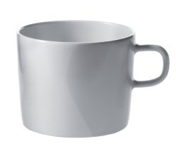 Alessi Tasses Et Mugs | Tasse A Cafe Platebowlcup Ceramique Blanc - Alessi