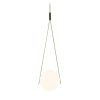 Moooi Suspensions | Suspension Nomnom Light Metal Verre Vert / Led - O 22 Cm - Moooi